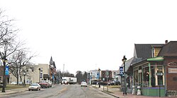 Downtown Fenton Michigan Leroy Street